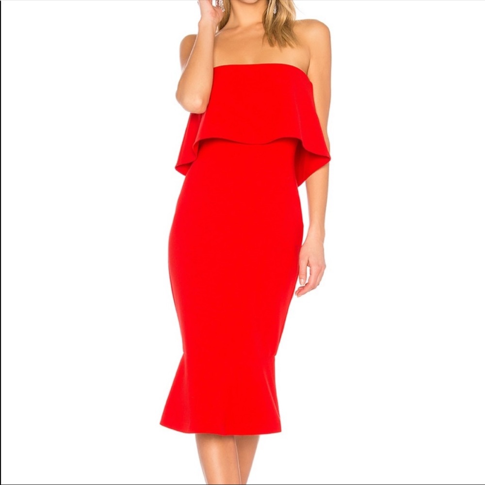 Brand new with tags Likely Conrad dress in Scarlett!